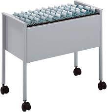 Durable F/C Suspension File Trolley Metal Grey (FOR APPROX. 80PCS)